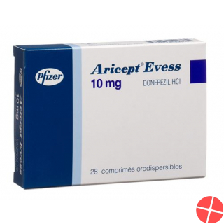 Aricept Evess Schmelztabletten 10mg 28 Stück