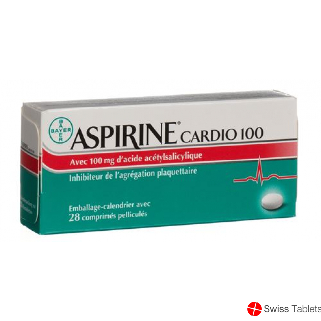 Aspirin Cardio 100 Filmtabletten 100mg 98 Stück buy online