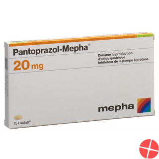 Pantoprazol Mepha Lactabs 20mg 120 Stück