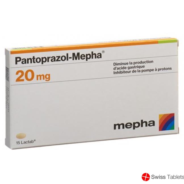 Pantoprazol Mepha Lactabs 20mg 120 Stück buy online
