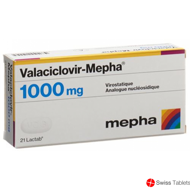 Valaciclovir Mepha Lactabs 1000mg 49 Stück buy online