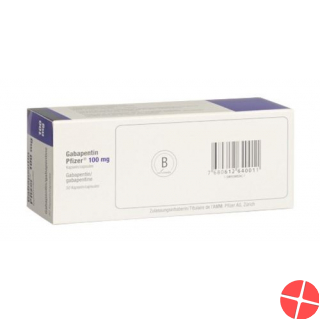 Gabapentin Pfizer Kapseln 100mg 100 Stück