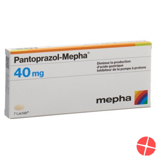 Pantoprazol Mepha Lactabs 40mg 100 Stück