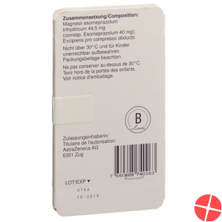 Esomep Mups Tabletten 40mg 98 Stück