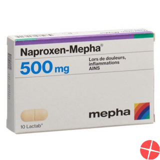 Naproxen Mepha 500 Lacktab 500mg 50 Stück