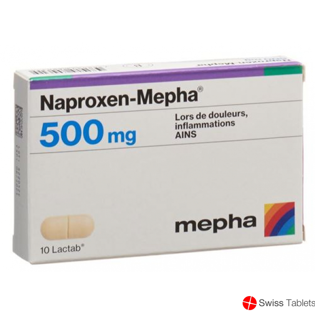 Naproxen Mepha 500 Lacktab 500mg 50 Stück buy online