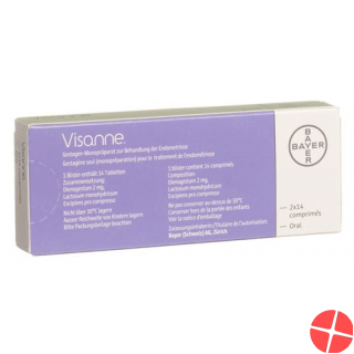 Visanne Tabletten 2mg 84 Stück