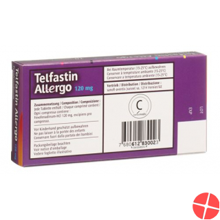 Telfastin Allergo 120mg 10 Tabletten