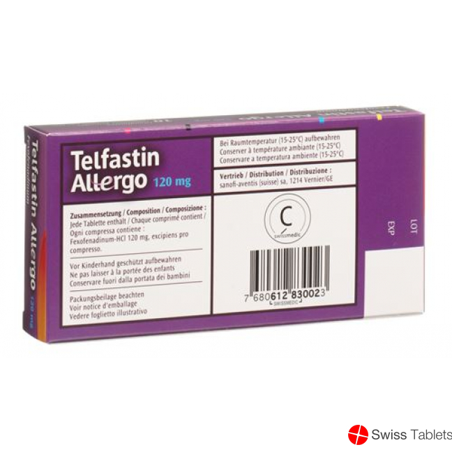 Telfastin Allergo 120mg 10 Tabletten buy online