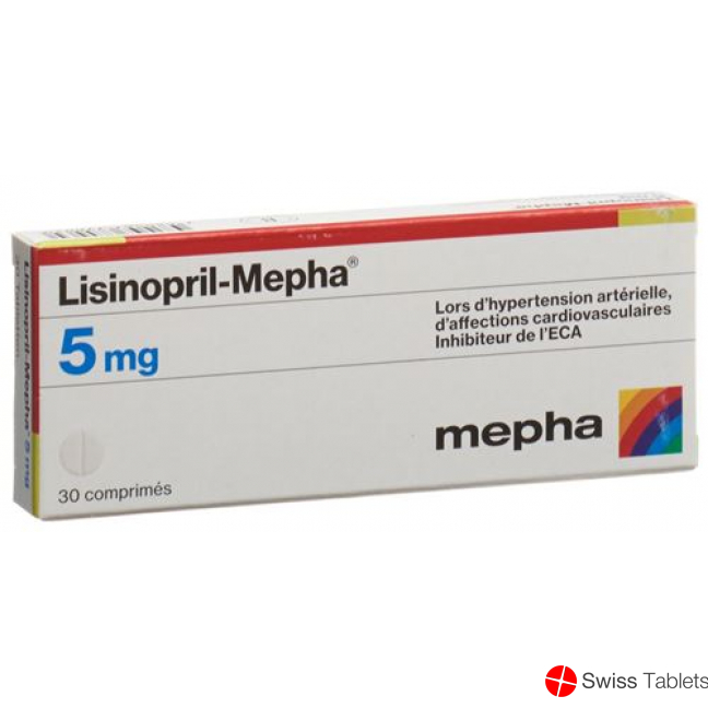 Lisinopril Mepha Tabletten 5mg 100 Stück buy online