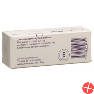 Beloc Zok 200 Retard Tabletten 200mg 100 Stück