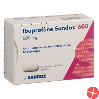 Ibuprofen Sandoz 600 mg 100 tablets