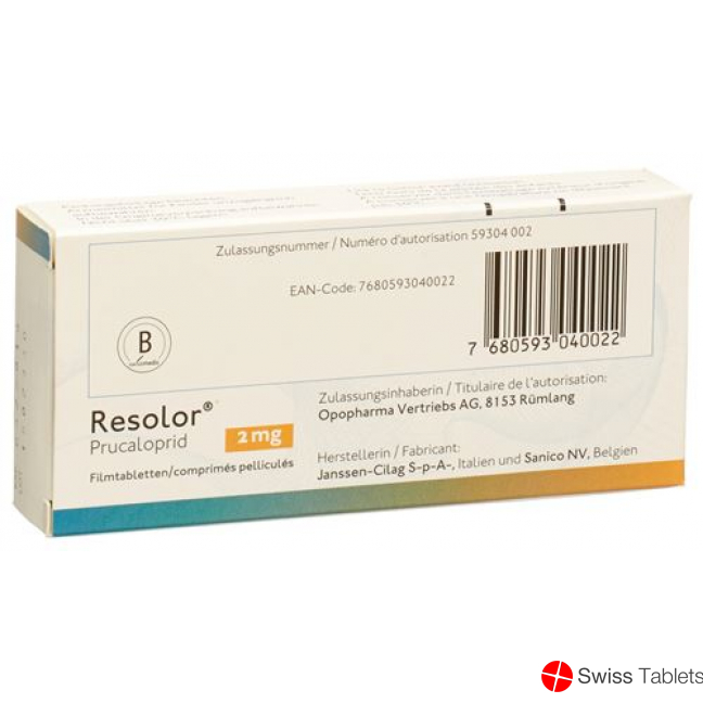 Resolor Filmtabletten 2mg 28 Stück buy online