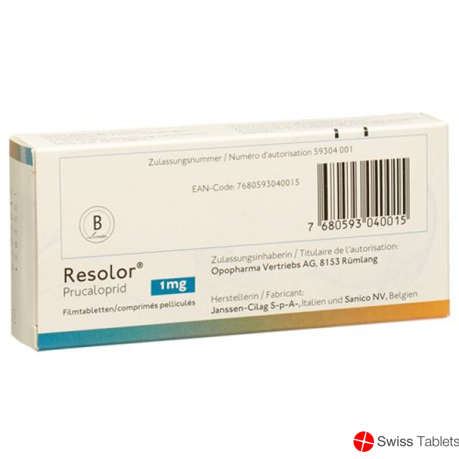 Resolor Filmtabletten 1mg 28 Stück buy online