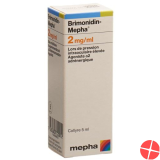 Brimonidin Mepha Augentropfen 0.2% 3x 5ml