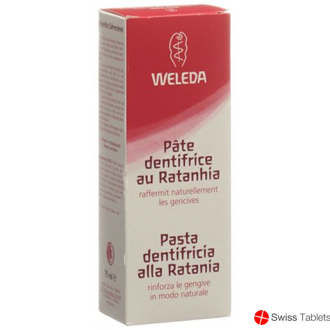 Weleda Ratanhia Zahncreme 75ml buy online