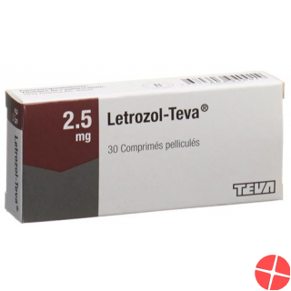 Letrozol Teva Filmtabletten 2.5mg 100 Stück