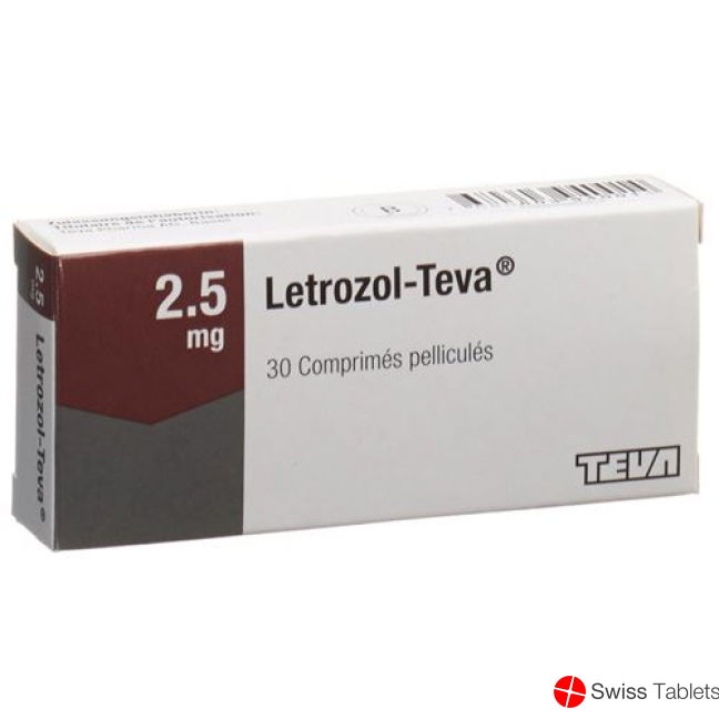 Letrozol Teva Filmtabletten 2.5mg 100 Stück buy online