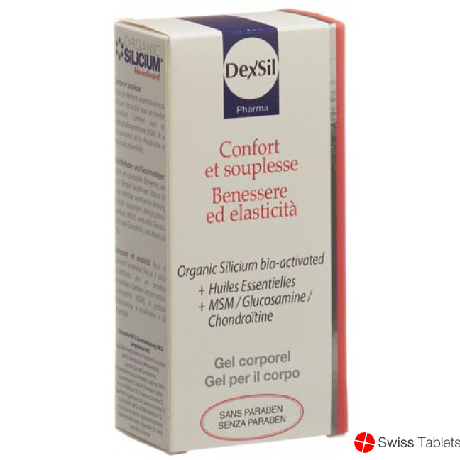 Dexsil Wohlbefin Geschme Gel Msm/gluc/chon+aeoe 50 buy online