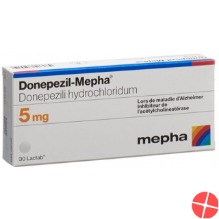 Donepezil Mepha Lactabs 5mg 100 Stück