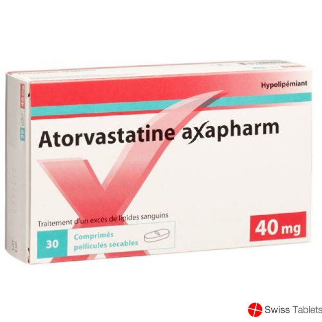 Atorvastatin Axapharm Filmtabletten 40mg 100 Stück buy online