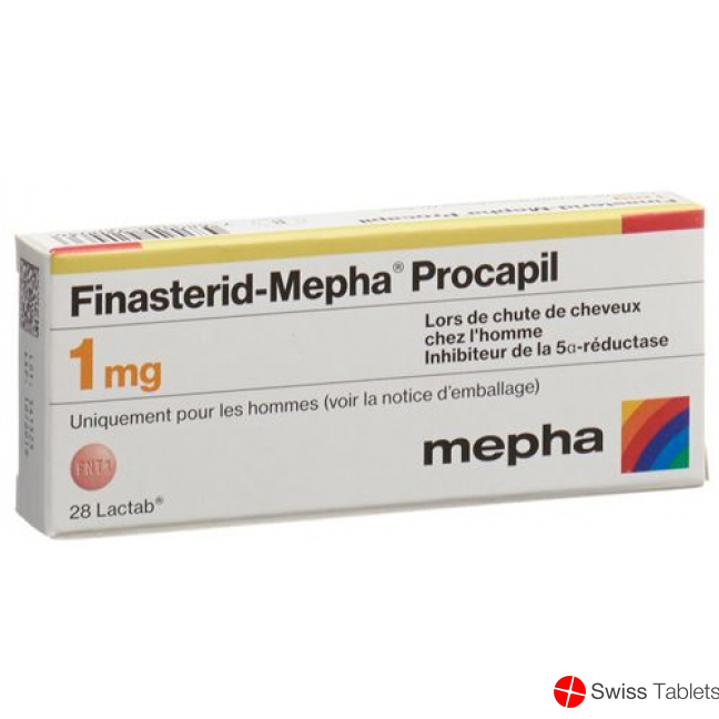 Finasterid Mepha Procapil Filmtabletten 1mg 98 Stück buy online