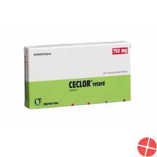 Ceclor Retard Filmtabletten 750mg 20 Stück
