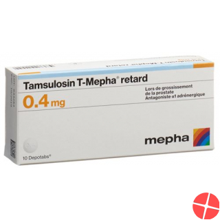 Tamsulosin T-mepha Depotabs 0.4mg 30 Stück