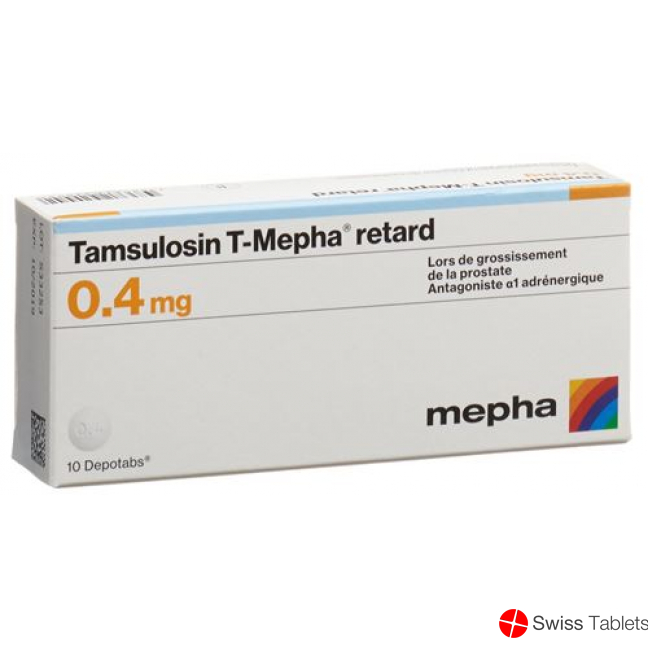 Tamsulosin T-mepha Depotabs 0.4mg 30 Stück buy online