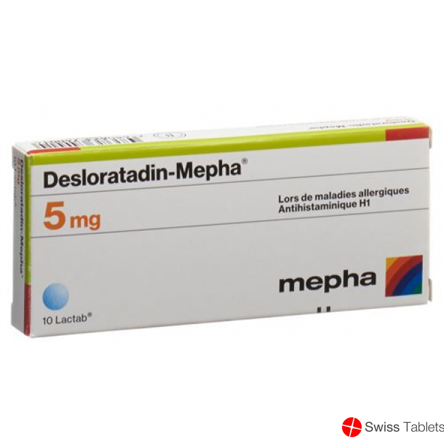 Desloratadin Mepha Lactabs 5mg 50 Stück buy online