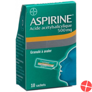 Aspirin Granulat 500mg Beutel 20 Stück