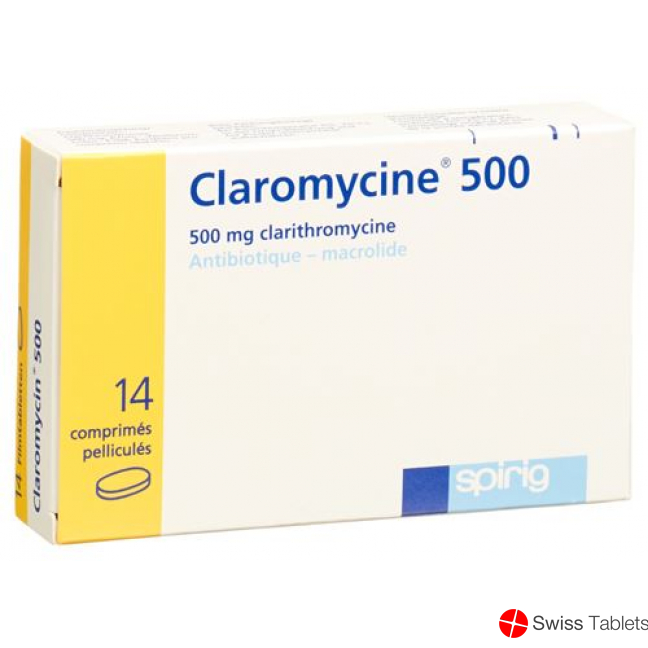 Claromycin Filmtabletten 500mg (neu) 20 Stück buy online Claromycin Filmtabletten 500mg (neu) 20 Stück buy online