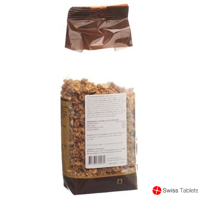 Biofarm Knusper Müesli Knospe Beutel 500g buy online