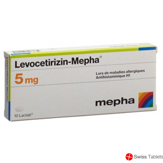 Levocetirizin Mepha Lactabs 5mg 30 Stück buy online