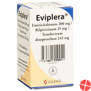 Eviplera Filmtabl 200mg / 25mg / 245mg Ds 30 pcs