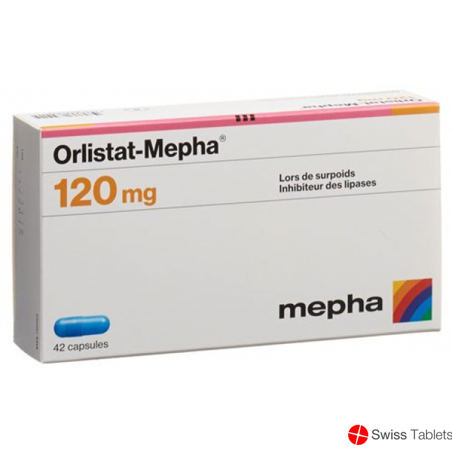 Orlistat Mepha Kaps 120 mg 84 pcs