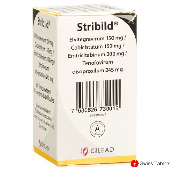 Stribild Filmtabl 150/150/200/245 mg Fl 30 pcs