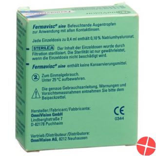 Fermavisc sine Gd Opht 60 Monodos 0.4 ml