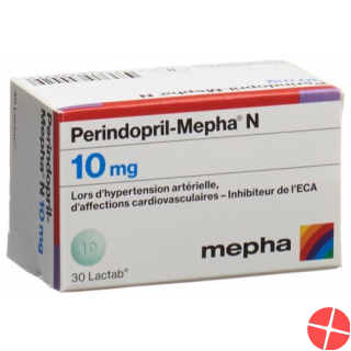 Perindopril Mepha N Lactab 10 mg Ds 90 pcs