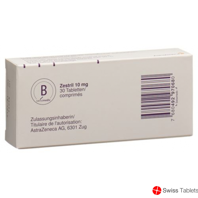 Zestril 10mg 100 Tabletten buy online