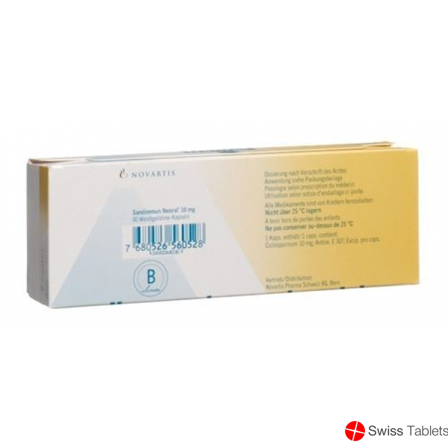 Sandimmun Neoral Caps 10mg 60 Stück buy online Sandimmun Neoral Caps 10mg 60 Stück buy online