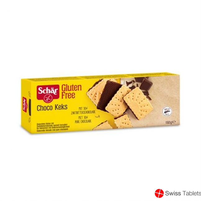 Schär Biscotti M Schokoboden Glutenfrei 150g buy online