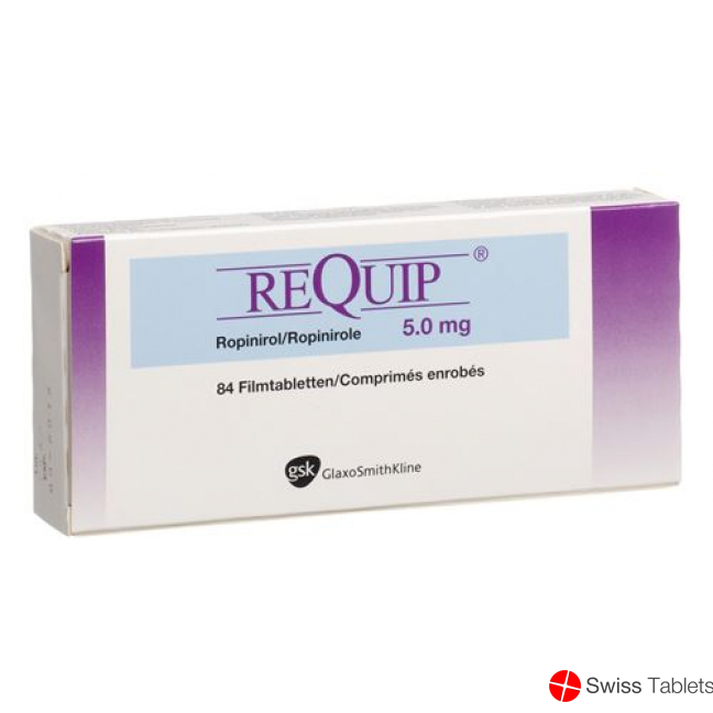 Requip Filmtabletten 5mg 84 Stück buy online