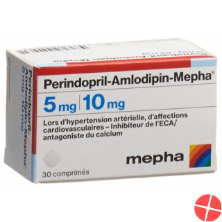 Perindopril amlodipine 5mg tablets Mepha / 10mg Ds 90 pcs