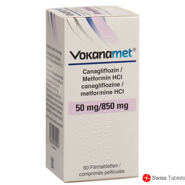 Vokanamet 50/850 mg 60 tablets