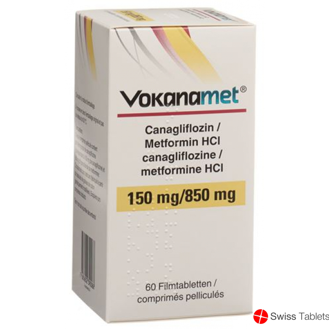 Vokanamet 150/850 mg 60 tablets