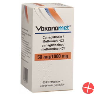 Vokanamet 50/1000 mg 60 tablets