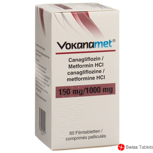 Vokanamet 150/1000 mg 60 tablets