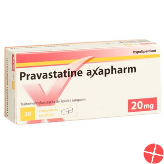 Pravastatin Axapharm tablets 20 mg (divided) 100 pcs
