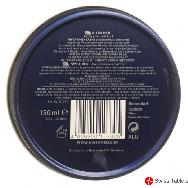 Nivea Men Cream 150 ml